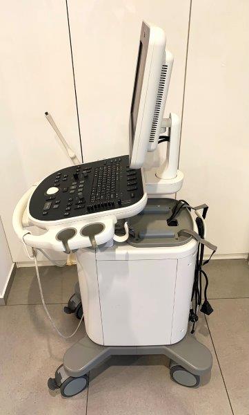 Használt Philips HD5 ultrahang készülék egy darab hüvelyi vizsgálófejjel