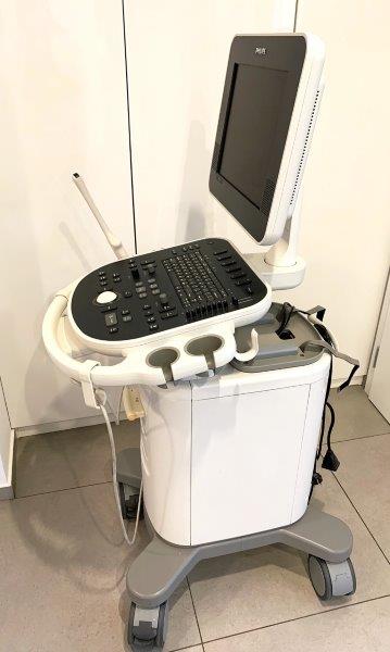 Használt Philips HD5 ultrahang készülék egy darab hüvelyi vizsgálófejjel