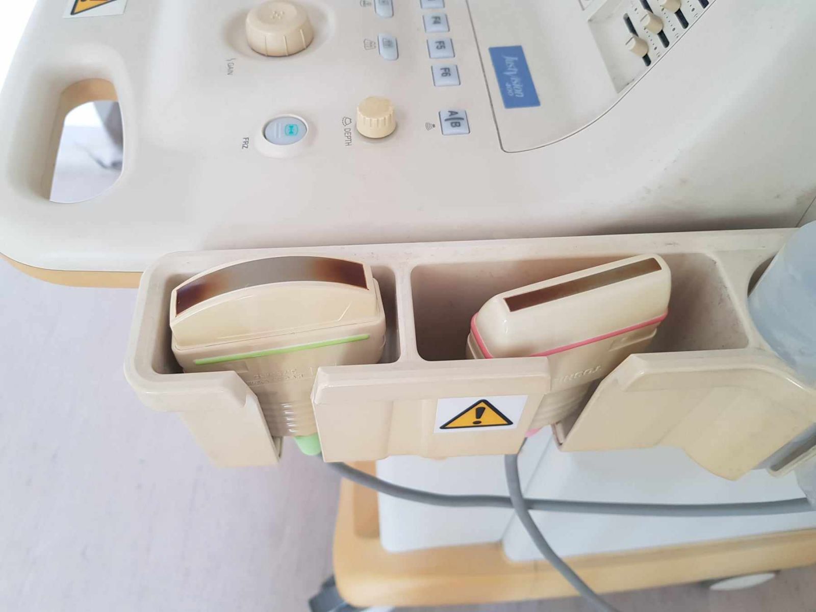 Használt Toshiba JustVision 400  azaz SSA-325A vizsgálófejei