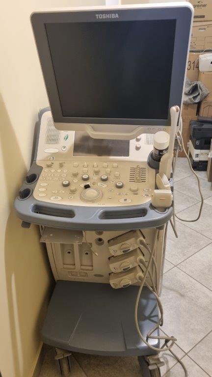 használt Toshiba Xario SSA-660 ultrahang készülék